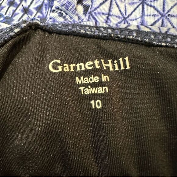 GARNET HILL RUCHED Crossover One-Piece SWIMWEAR Size 10 - Picture 8 of 8